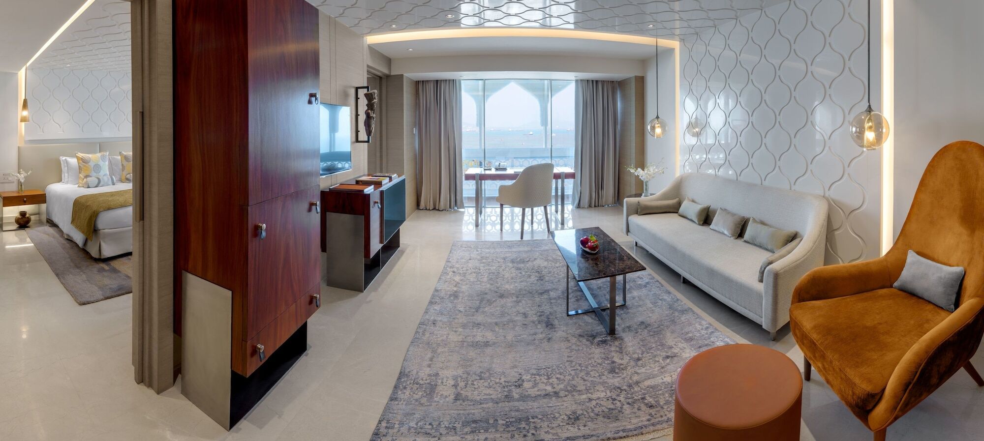 The Taj Mahal Tower, Mumbai Ξενοδοχείο Εξωτερικό φωτογραφία A living room in a typical apartment